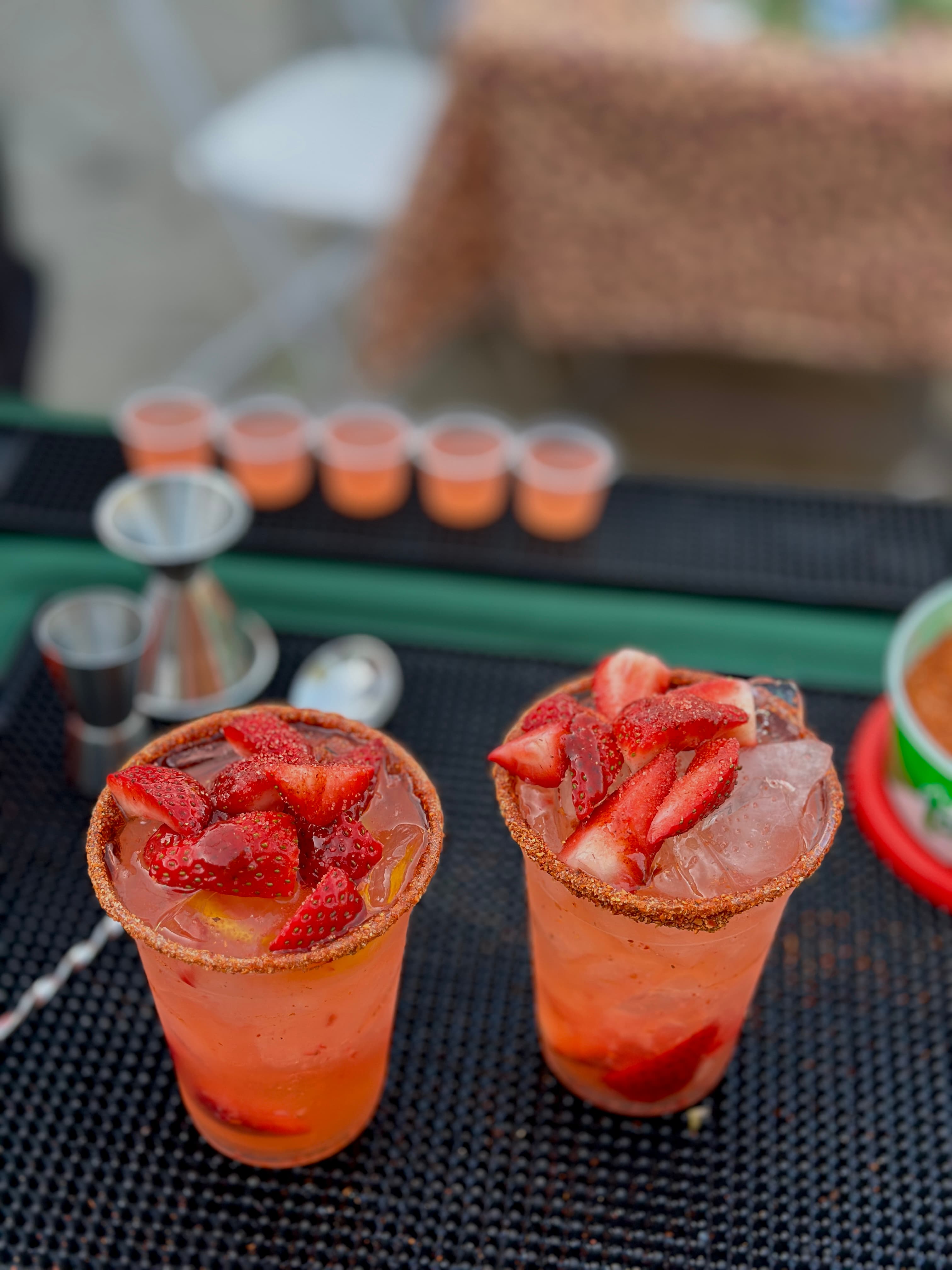 Strawberry Michelada