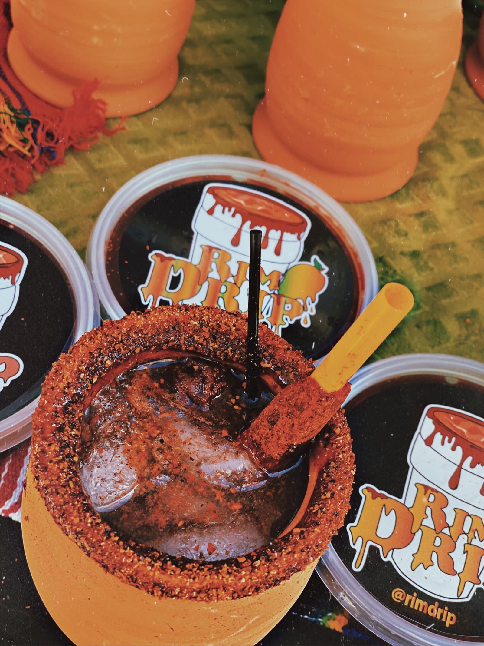 Rim Drip branded sweet-and-spicy gummy rings